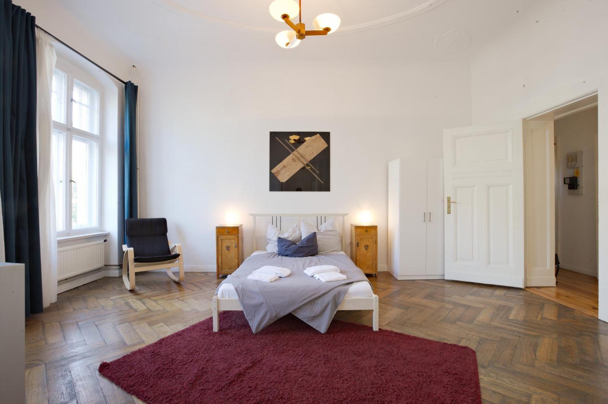 Elegante Altbauwohnung Berlín Exteriér fotografie