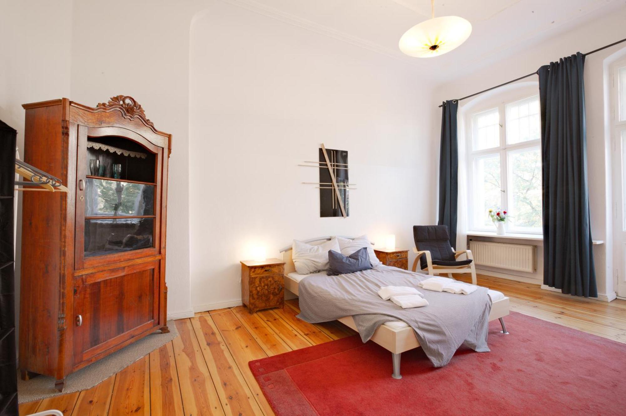 Elegante Altbauwohnung Berlín Exteriér fotografie