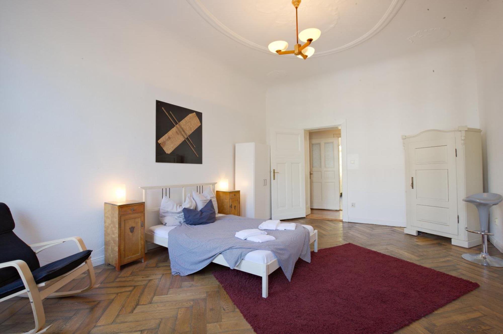 Elegante Altbauwohnung Berlín Exteriér fotografie