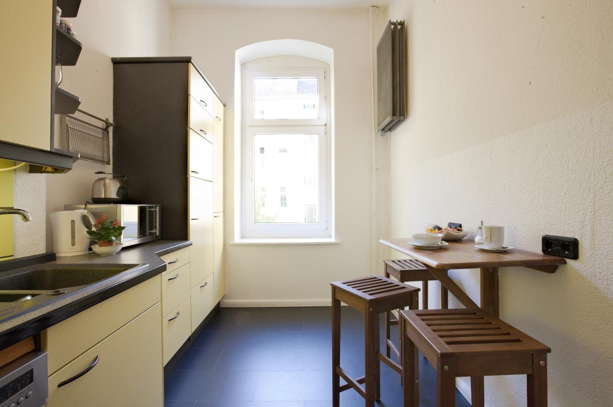 Elegante Altbauwohnung Berlín Exteriér fotografie