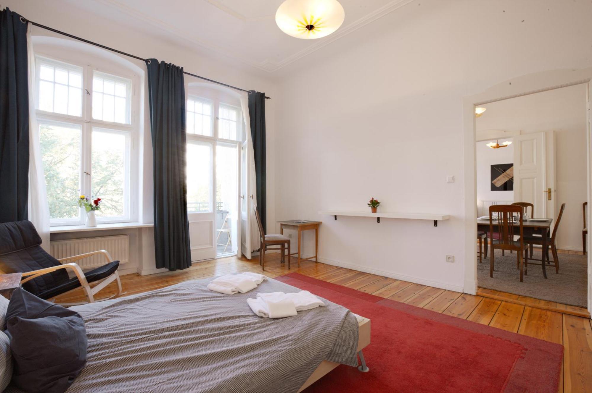 Elegante Altbauwohnung Berlín Exteriér fotografie