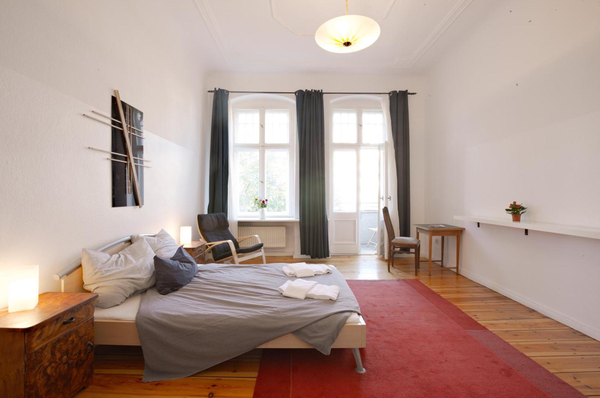 Elegante Altbauwohnung Berlín Exteriér fotografie